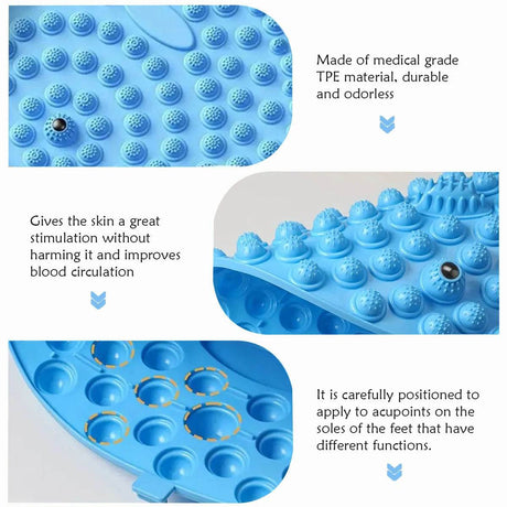 Magnetic Finger Pressure Foot Massage Pad - Sleep Galleria