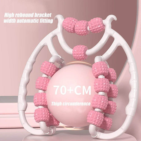 20 Wheel 360-Degree Multiuse Leg Massage Roller - Sleep Galleria