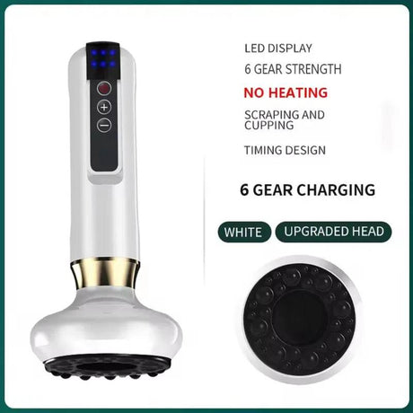 Intelligent Rechargeable Electric Cupping Massage Device - Sleep Galleria