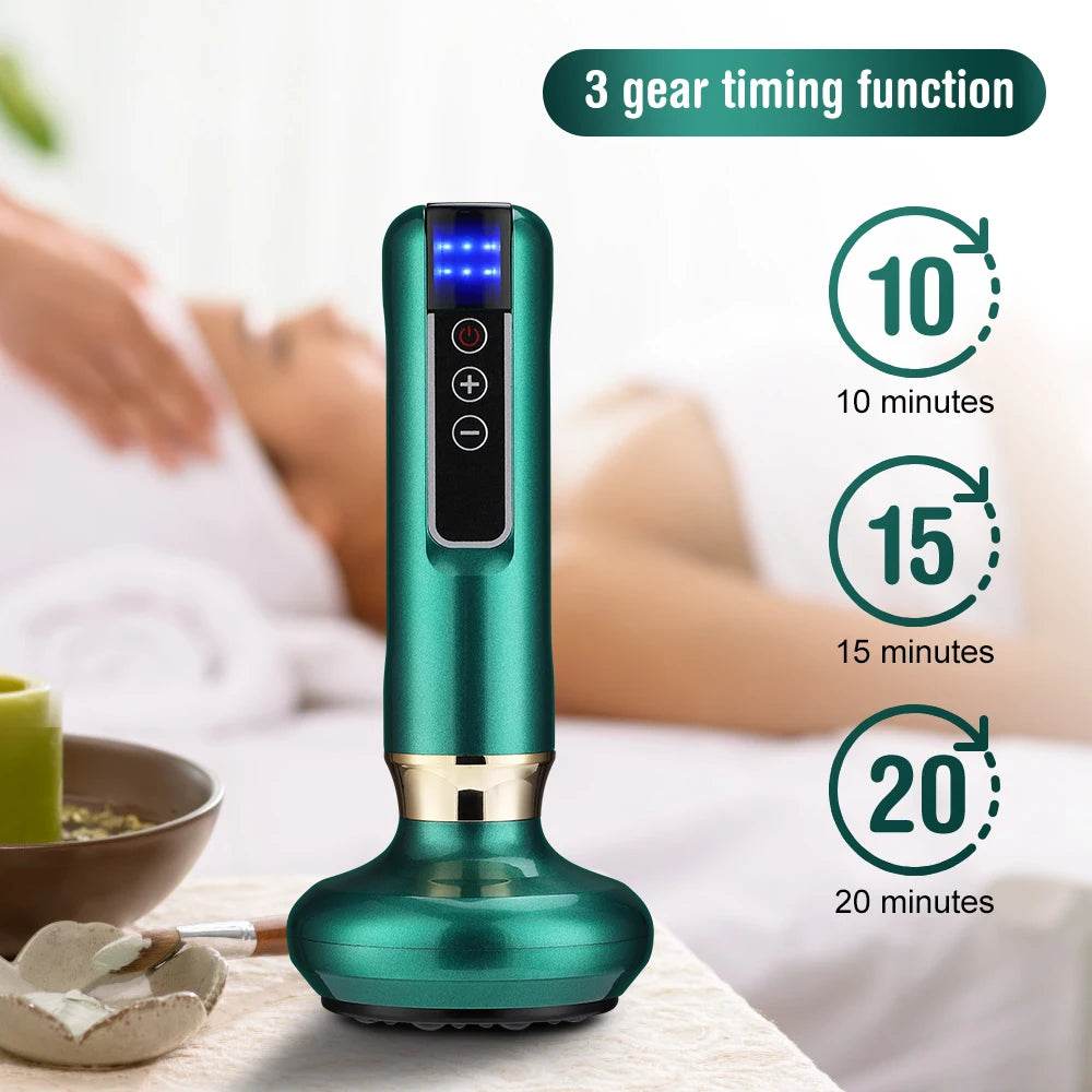 Intelligent Rechargeable Electric Cupping Massage Device - Sleep Galleria