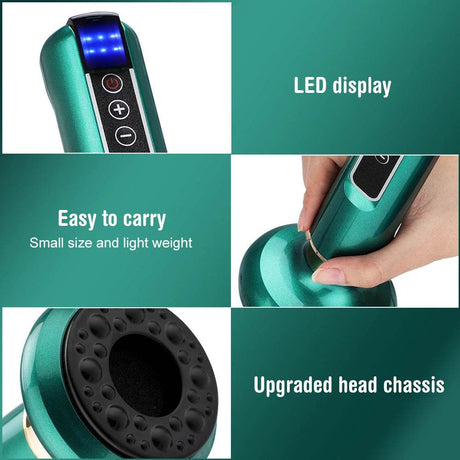 Intelligent Rechargeable Electric Cupping Massage Device - Sleep Galleria