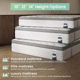14-Inch Firm 5-Zone Hybrid Mattress With Lumbar Support - Omega Lifestyles
