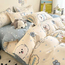 Cute Cartoon Bedding Set with Duvet Cover and Pillowcases - Omega Lifestyles