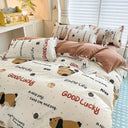 Cute Cartoon Bedding Set with Duvet Cover and Pillowcases - Omega Lifestyles