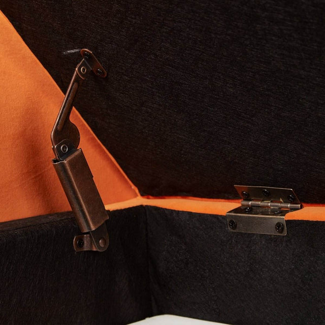 Velvet Storage Bed Bench With Foam Cushion - Omega Lifestyles