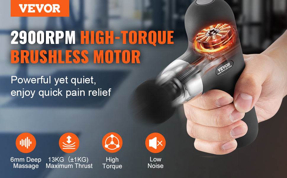 Vevor Portable Deep Tissue Massage Gun - Omega Lifestyles