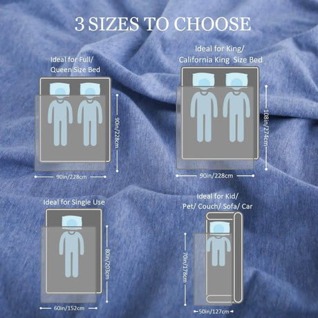 Lightweight Cooling Blanket Soft Organic Cotton - Sleep Galleria