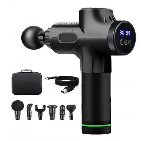 Portable Deep Tissue Electric Percussion Massage Gun - Sleep Galleria
