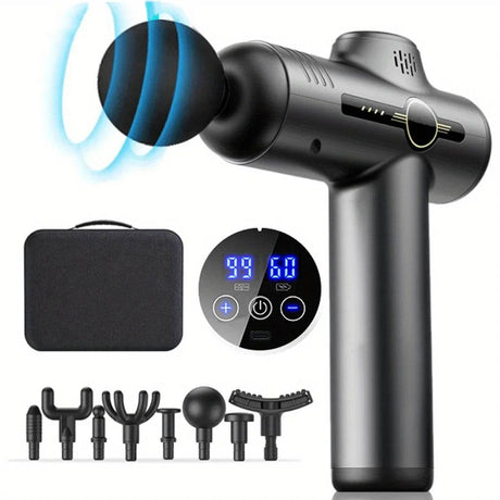 Portable Deep Tissue Electric Percussion Massage Gun - Sleep Galleria