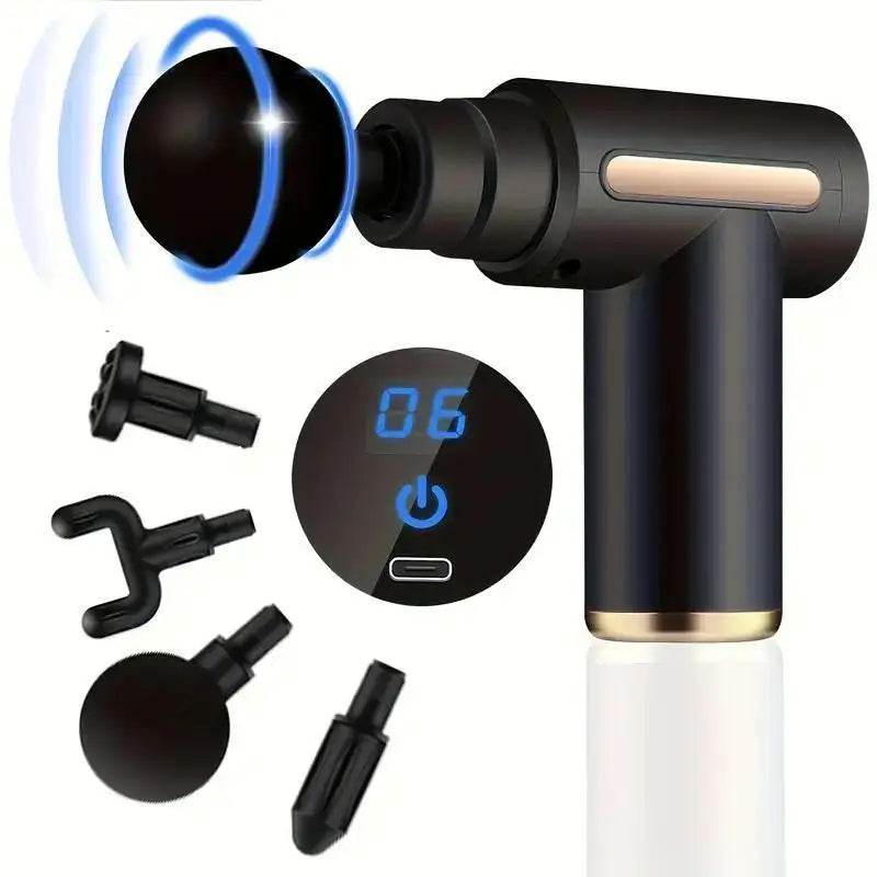 Portable Deep Tissue Electric Percussion Massage Gun - Sleep Galleria