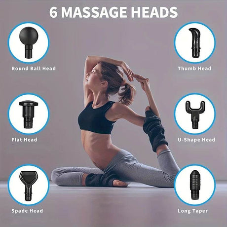 Portable Deep Tissue Electric Percussion Massage Gun - Sleep Galleria