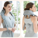 PU Leather Multifunctional Neck And Shoulder Massage Device - Omega Lifestyles