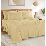 6-Piece Cotton Percale Sheet Set - Omega Lifestyles