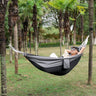 Portable Single-Person Parachute Fabric Hammock - Sleep Galleria