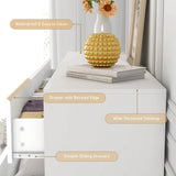 Modern 7-Drawer High Gloss Wood Dresser Chest - Omega Lifestyles