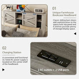 3-Piece Modern Wood Platform Bed Frame Set - Omega Lifestyles