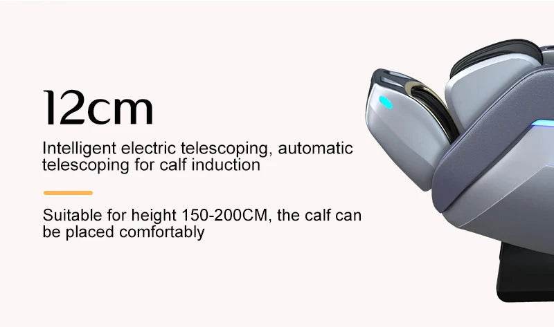 4D Zero Gravity Voice Control Heated Airbags Massage Chair - Omega Lifestyles