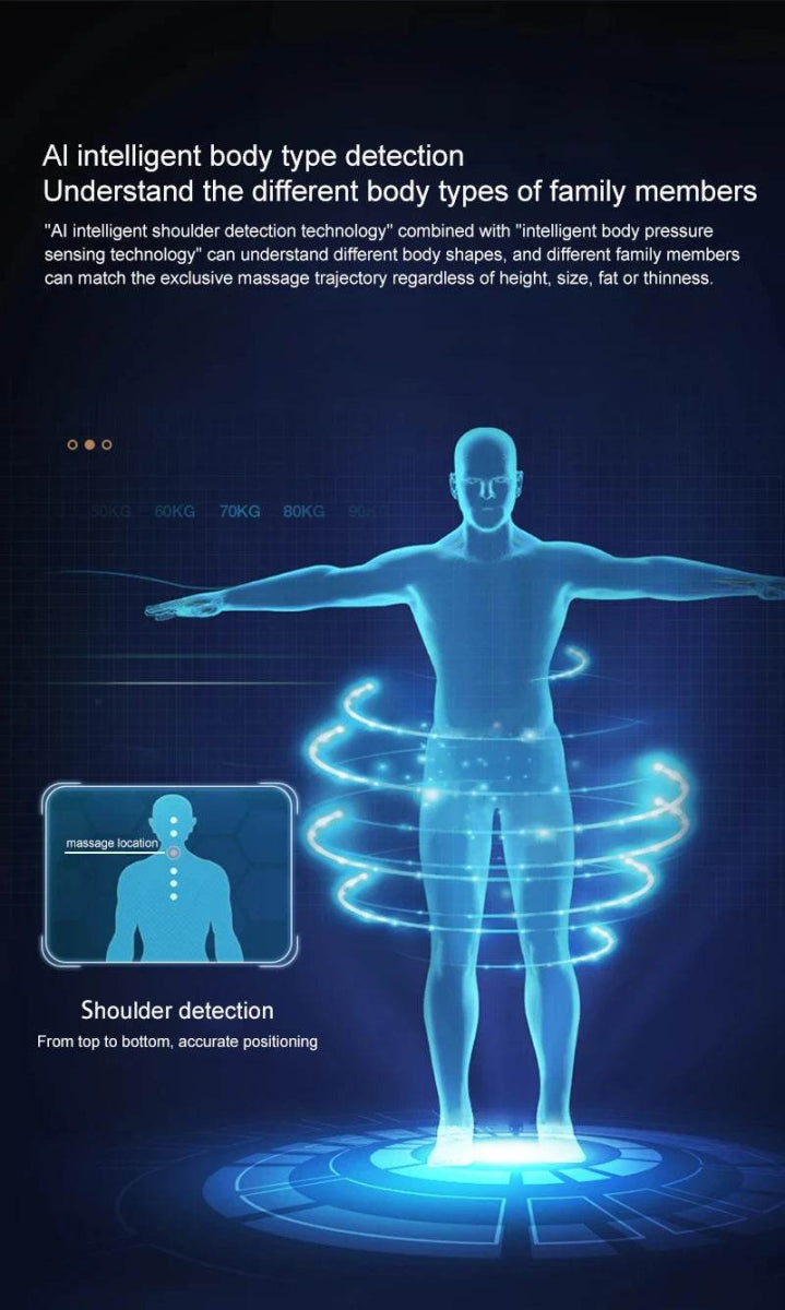 4D Zero Gravity Voice Control Heated Airbags Massage Chair - Omega Lifestyles