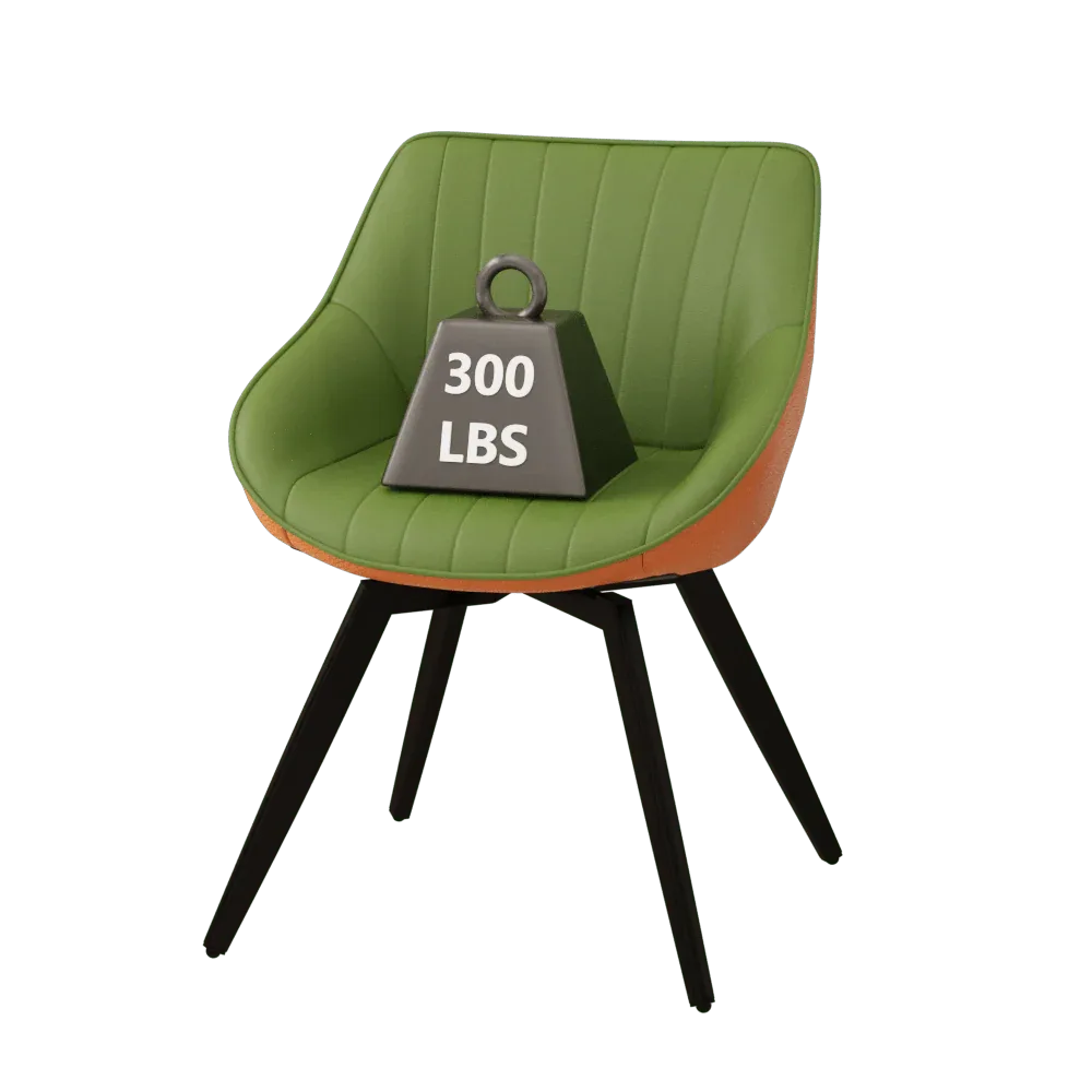 3-Piece Modern Round MDF Coffee Table And PU Chairs Set - Omega Lifestyles