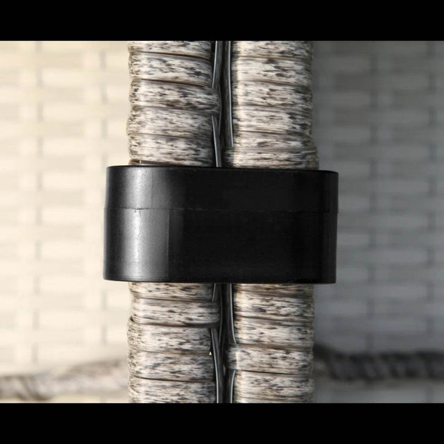 8-Piece Outdoor Wicker Seating Group With Cushions - Omega Lifestyles