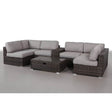 8 - Piece Outdoor Wicker Seating Group With Cushions - Reposea - Omega Lifestyles