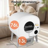 Automatic Smart Large Capacity Self - Cleaning Cat Litter Box - Reposea - Omega Lifestyles