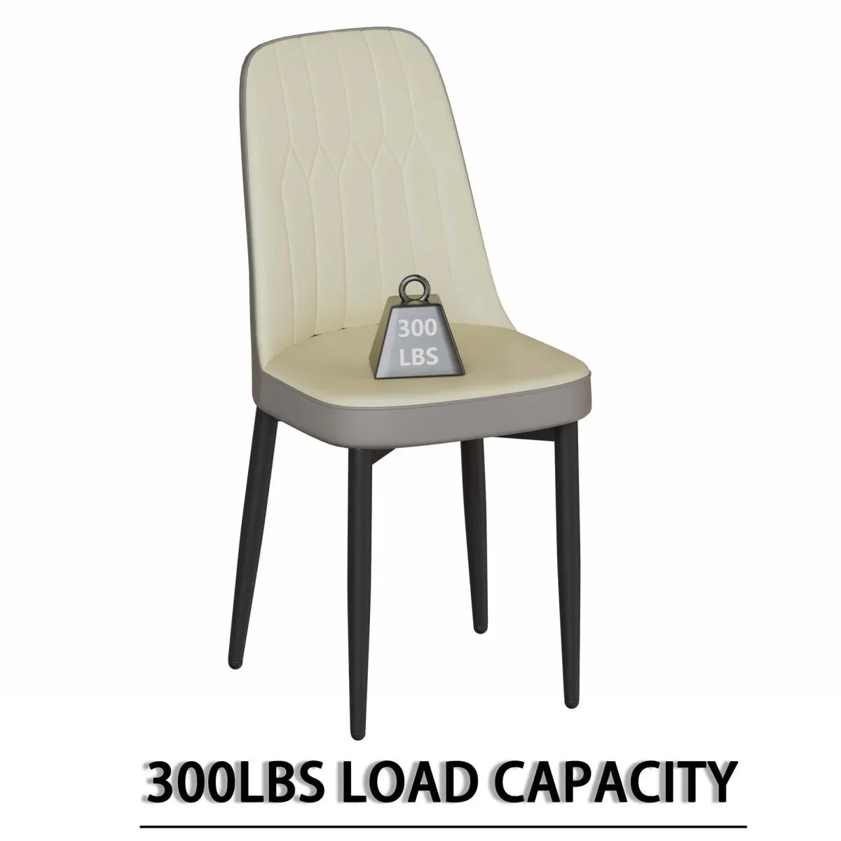 Expandable MDF Dining Table Set With Six PU Chairs - Omega Lifestyles