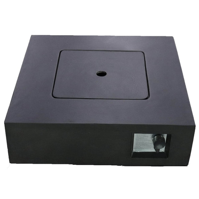 Fiber Reinforced Concrete Push - Button Ignition Fire Pit Table - Reposea - Omega Lifestyles