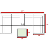 Outdoor Fully Assembled Wicker 4 - Person Seating Group - Reposea - Omega Lifestyles