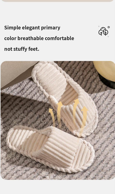 Women’s Lightweight Indoor Breathable Non-Slip Slippers - Omega Lifestyles