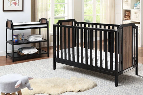 3-in-1 Convertible Wood Baby Crib With Daybed Toddler Bed - Omega Lifestyles