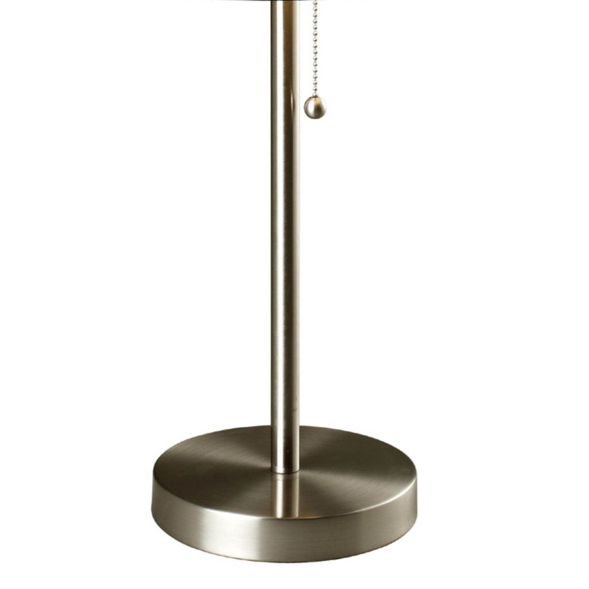 33-Inch Metal Table Lamp With Dual Fabric Shade - Sleep Galleria