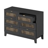 4-Piece Farmhouse Platform Bed Set With Storage - Omega Lifestyles