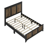 4-Piece Farmhouse Platform Bed Set With Storage - Omega Lifestyles