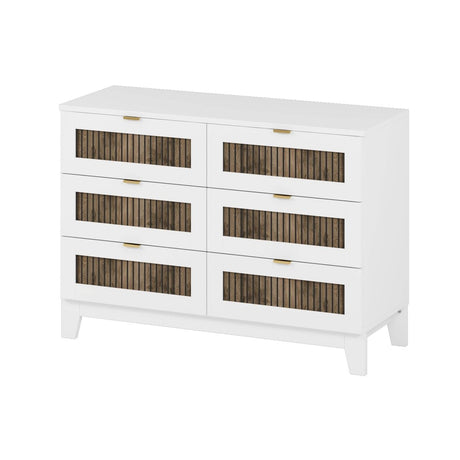4-Piece White Farmhouse Platform Bed Set With Storage - Sleep Galleria