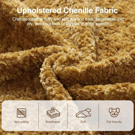 Adjustable Backrest Chenille Fabric Accent Chair With Ottoman - Omega Lifestyles