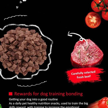 Beef Particle Chewy Training Pet Snacks - Omega Lifestyles
