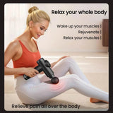 Massage Gun with LCD Touch Screen for Deep Muscle Recovery - Omega Lifestyles