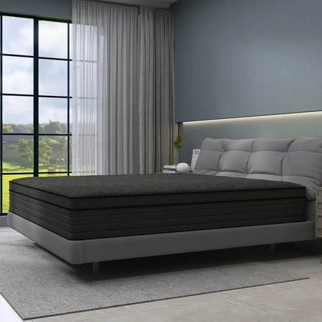 Medium Hybrid 14-Inch Gel-Infused Euro Top Mattress - Omega Lifestyles