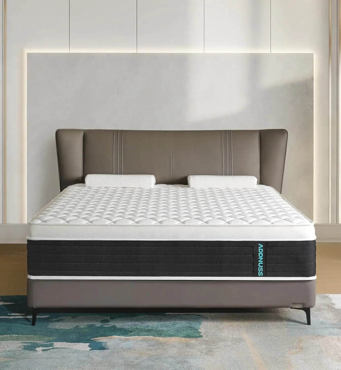 Medium Hybrid 8-Inch Memory Foam Pocket Spring Mattress - Omega Lifestyles