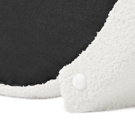 Multi-Functional Teddy Wool Storage Ottoman Stool - Omega Lifestyles