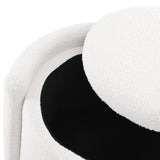 Multi-Functional Teddy Wool Storage Ottoman Stool - Omega Lifestyles