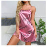 Silk Floral Print Women’s Nightdress Sleepwear - Sleep Galleria