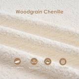 2-in-1 Foldable Chenille Fabric Sofa Bed With Pillows - Omega Lifestyles