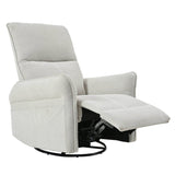360 - Degree Swivel Rocker Recliner Chair With Footrest - Restanew - Omega Lifestyles