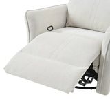 360 - Degree Swivel Rocker Recliner Chair With Footrest - Restanew - Omega Lifestyles