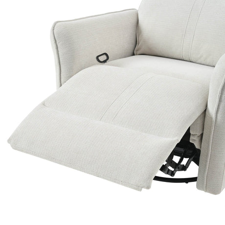 360 - Degree Swivel Rocker Recliner Chair With Footrest - Restanew - Omega Lifestyles