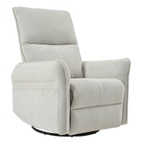 360 - Degree Swivel Rocker Recliner Chair With Footrest - Restanew - Omega Lifestyles