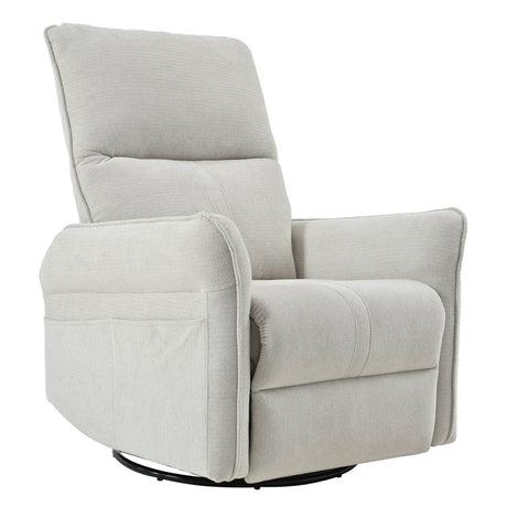 360 - Degree Swivel Rocker Recliner Chair With Footrest - Restanew - Omega Lifestyles