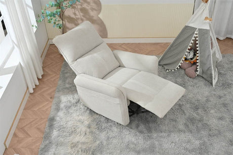 360 - Degree Swivel Rocker Recliner Chair With Footrest - Restanew - Omega Lifestyles